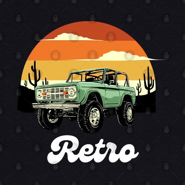 RETRO 4x4 by CasualTeesOfFashion